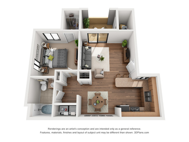 Floorplan - Versante Apartment Homes