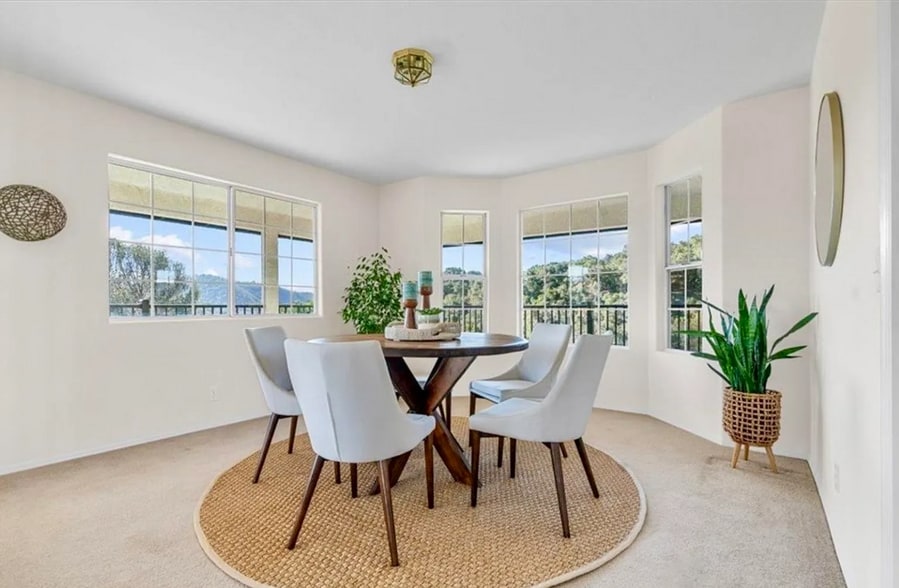 Dining Room with 270 degree views! - 221 Appy Way