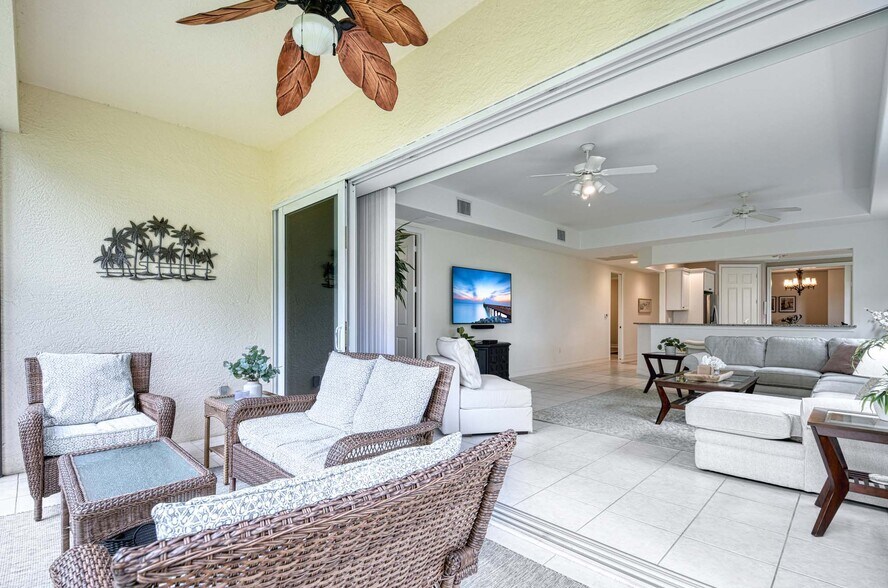 Screened Lanai Overlooking the Golf Course - 8649 Champions Pt