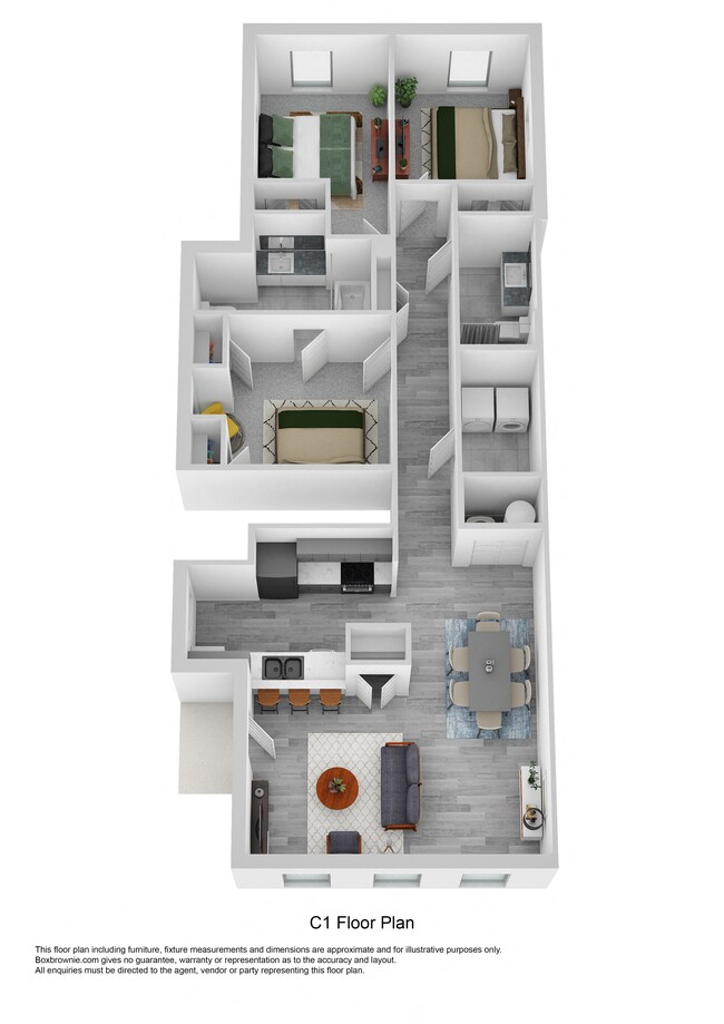 Floorplan - The Village at Slippery Hill II