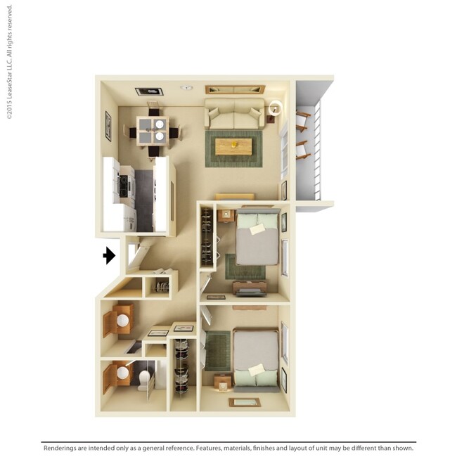 Floorplan - Bradley House Apartments