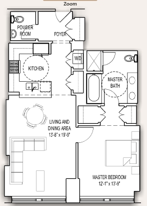 1BR/1.5BA - 1125 Maxwell Place