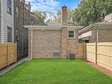 back yard - 1019 N Springfield Ave
