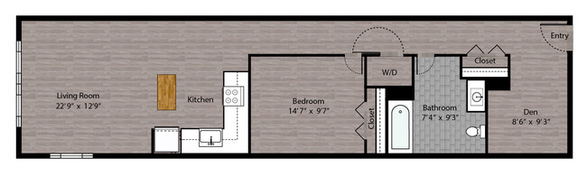 Floorplan - Wrigleyville Lofts