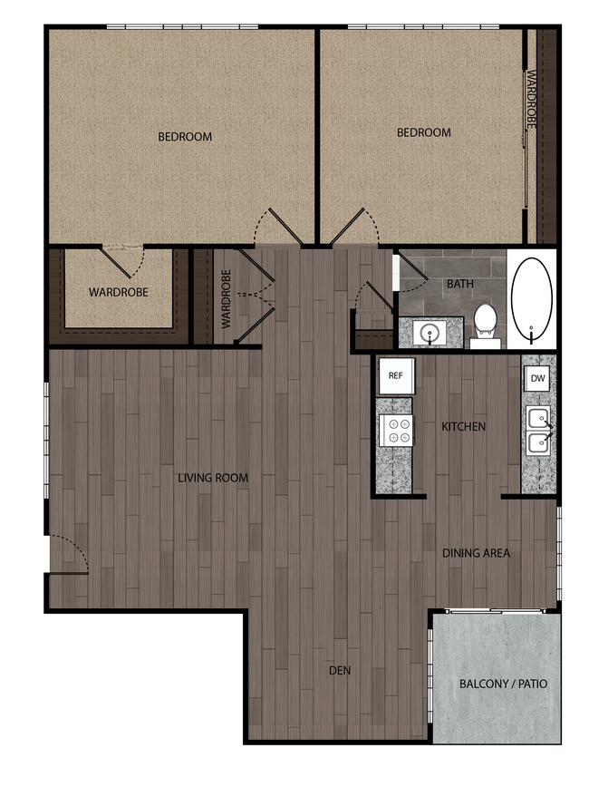 Floorplan - Vue at Montrose