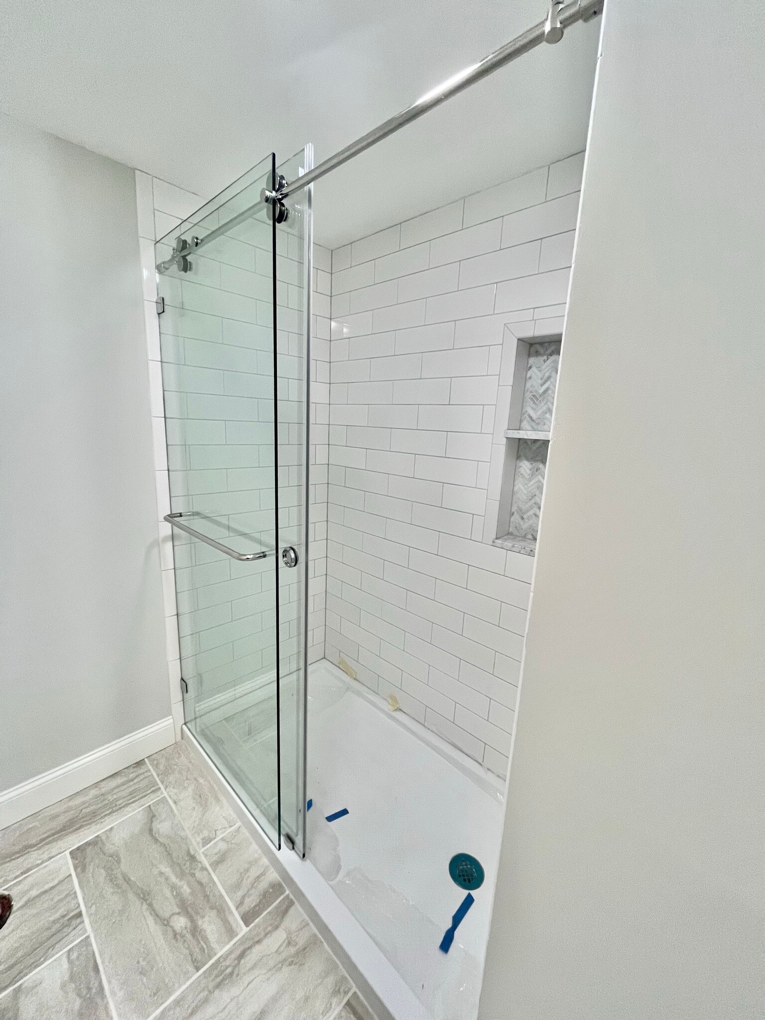 Master shower - 64 Foreside Rd