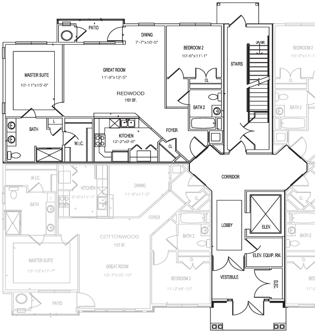 2BR/2BA - Courthouse Commons