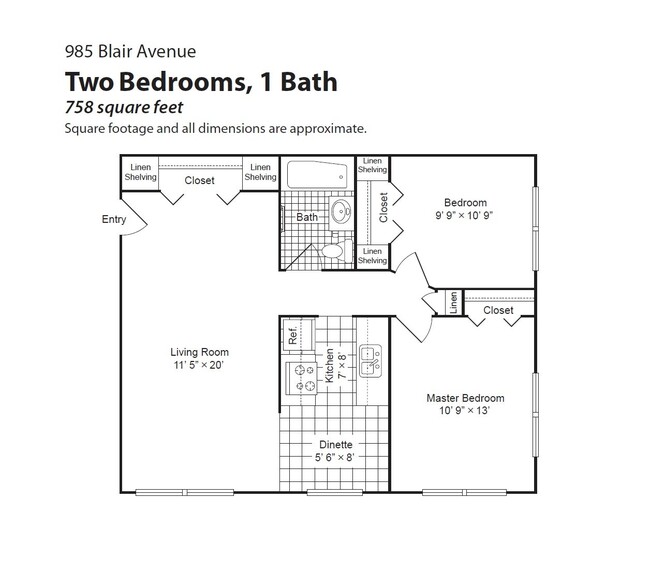 Floorplan - Blair Place