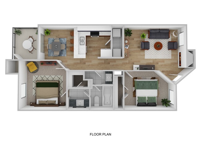 B4 Floor Plan - The Lantern