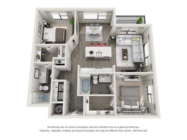 Floorplan - Asbury Flats