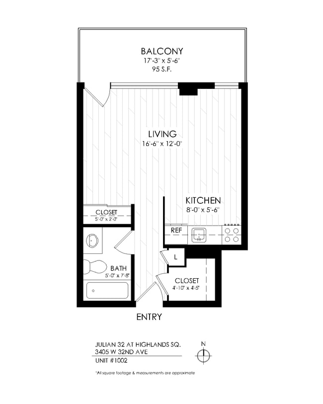 Floorplan - Julian32 at Highlands Square