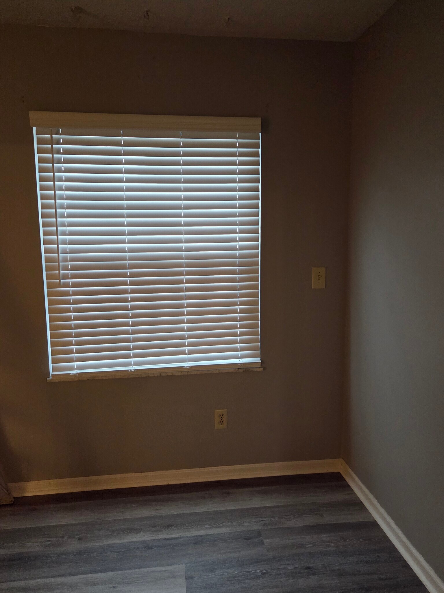 Primary bedroom with lake view and new blinds - 829 Applewood Ln