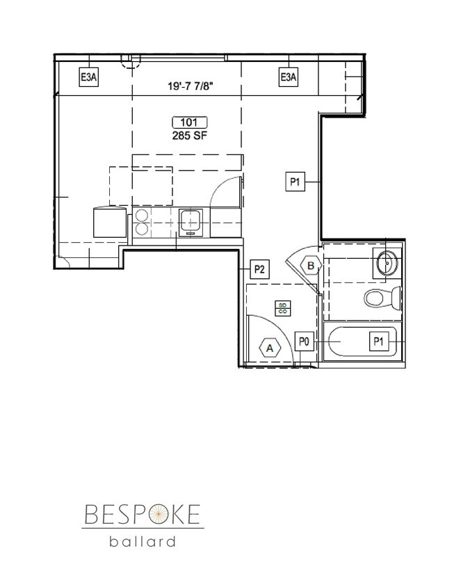 Floorplan - Bespoke Ballard Apartments