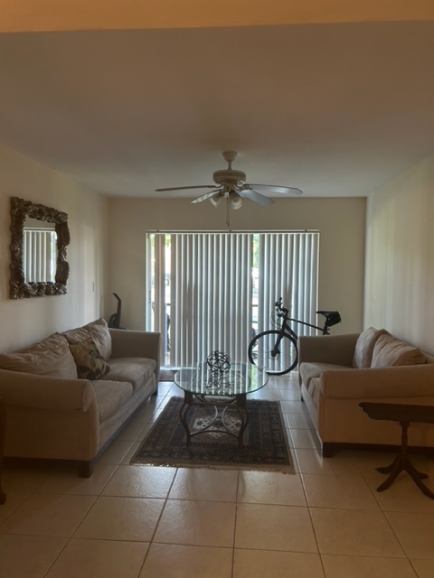 furnished living room - 480 NW 20th St