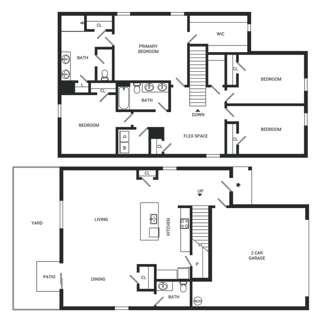 Floorplan - Huff Creek