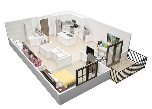 Floorplan - Echo at North Point Center