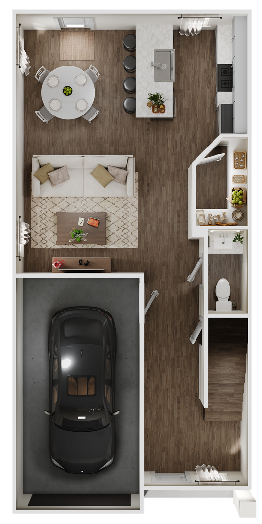 Building Photo - 3 Bedroom house with fenced backyard and garage!