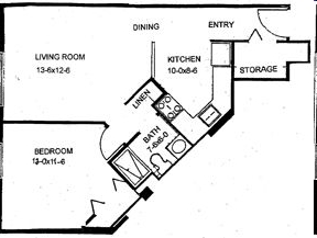 1BR/1BA - Knox Landing
