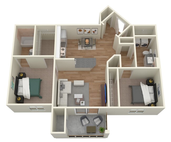 Floorplan - Rosillo Creek Apartments