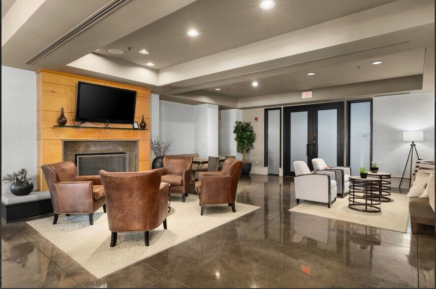 Common area used for parties or an extra work space - 1803 Broadway