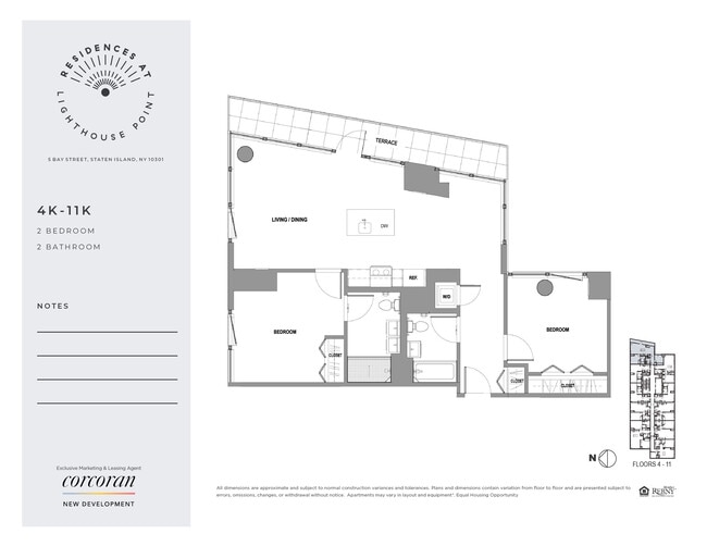 Floorplan - The Residences at Lighthouse Point