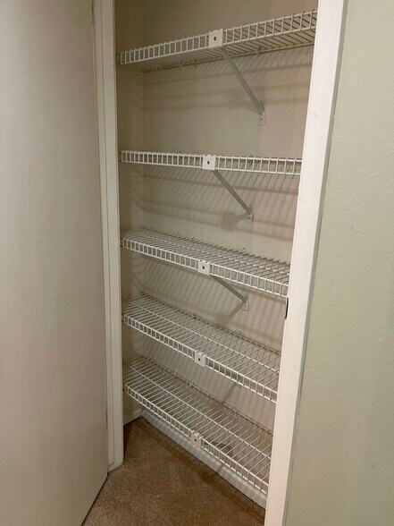hallway closet - 7024 N Holiday Dr