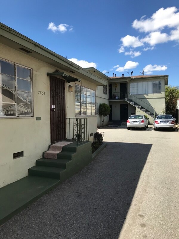 Front Door at Driveway - 7857 Crenshaw Blvd