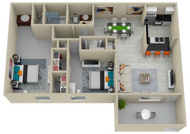 Floorplan - Elevation Hoover