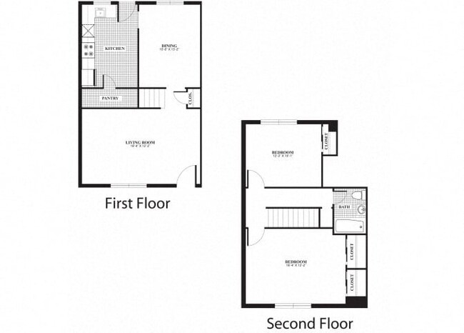 Floorplan - The Barrington Apartments