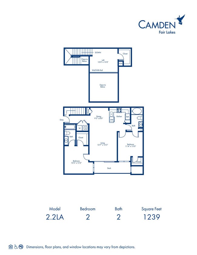 Floorplan - Camden Fair Lakes