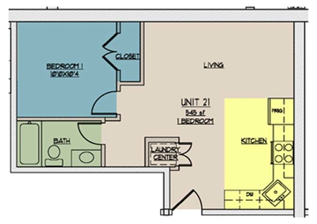 Floorplan - The Lofts at One Eleven