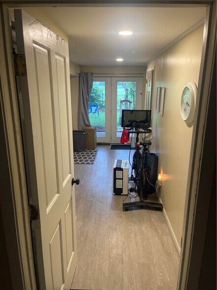 Laundry with walkout to backyard - 5853 Winnetka Ave N