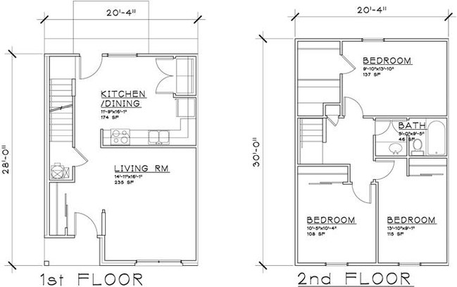 Floorplan - Glennview Apartments