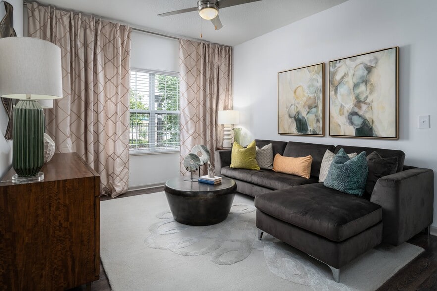 Whether its quiet mornings or evenings with friends, this living room sets the scene. - The Coleman Canal Winchester