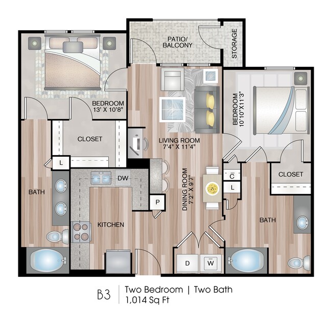Floorplan - Campanile on Minimax