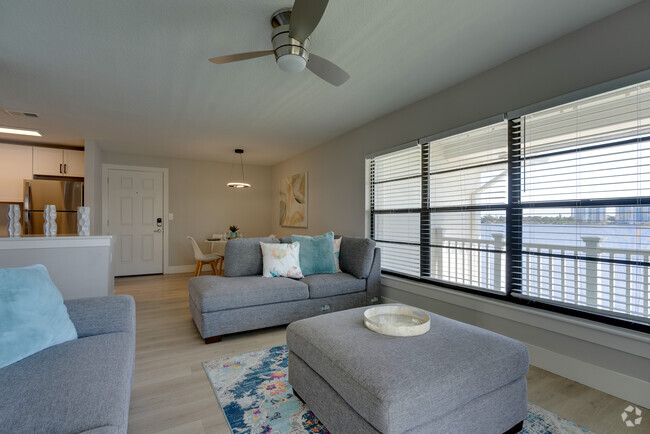 2BR,2BA - Living Area - Marina Grande North