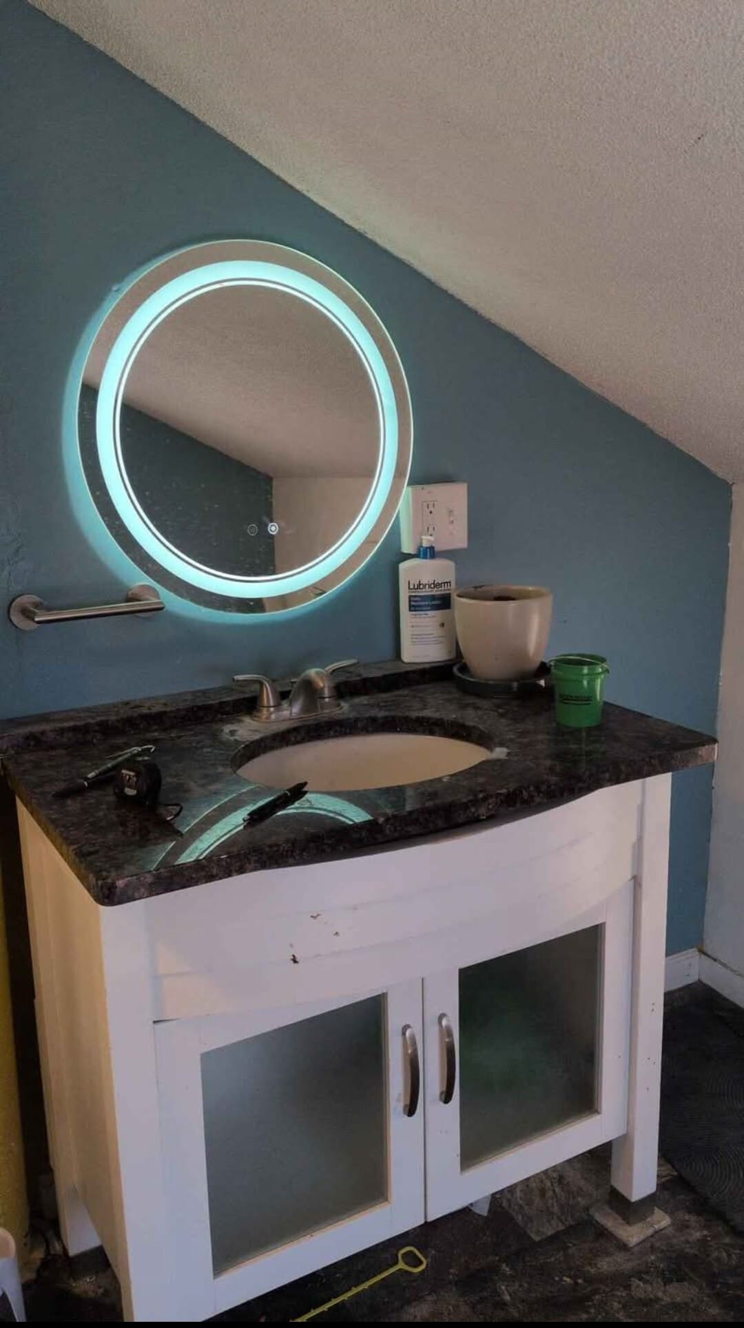 Modern mirror - 327 S Adams St