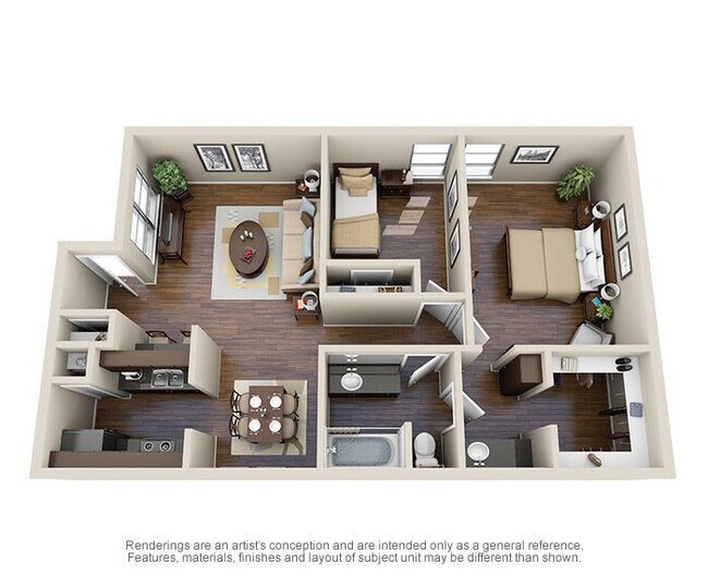 Floorplan - The Creek On Calloway