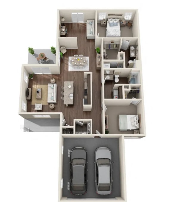 Floorplan - Redwood Fairborn