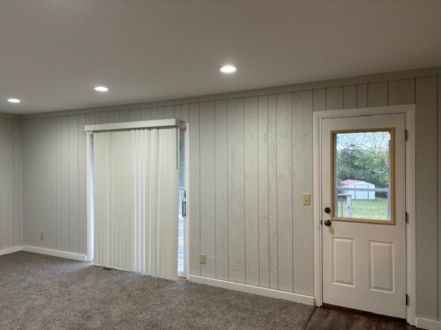Patio door and service door to back deck and yard - 409 Hill N Dale Cir