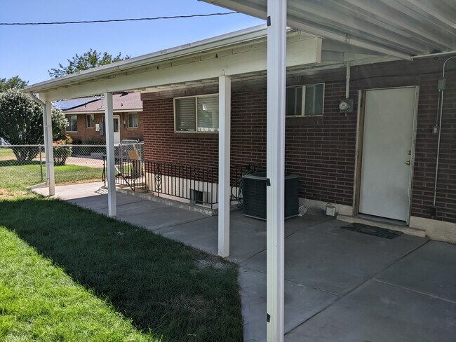 Covered Patio and Stairwell - 1820 N Afton Cir