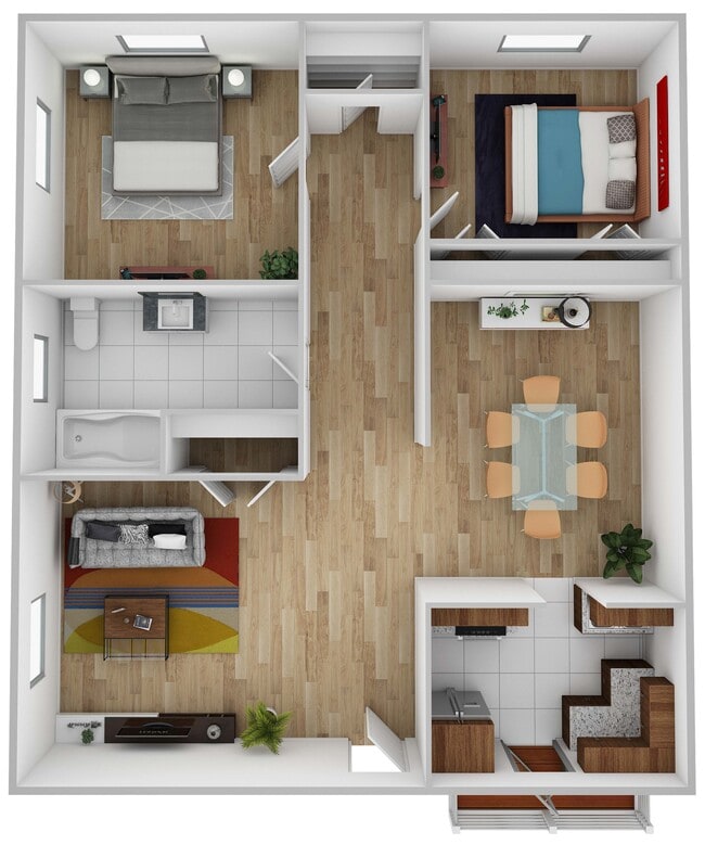 Floorplan - Portland Avenue Apartments
