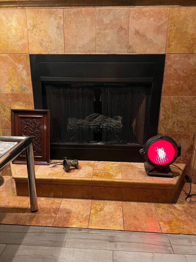 Electric Fireplace - 1525 N Maplewood Ave