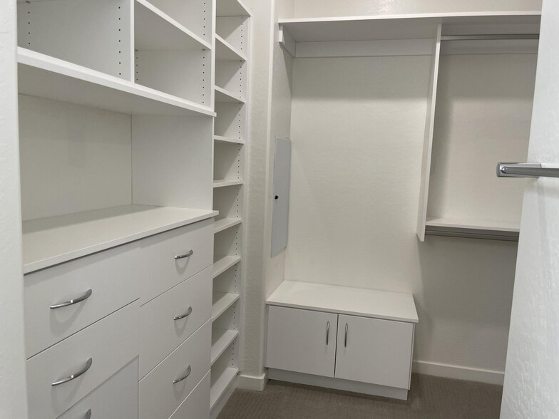 3rd Floor, Master Closet with Built-in Storage - 300 N Gila Springs Blvd