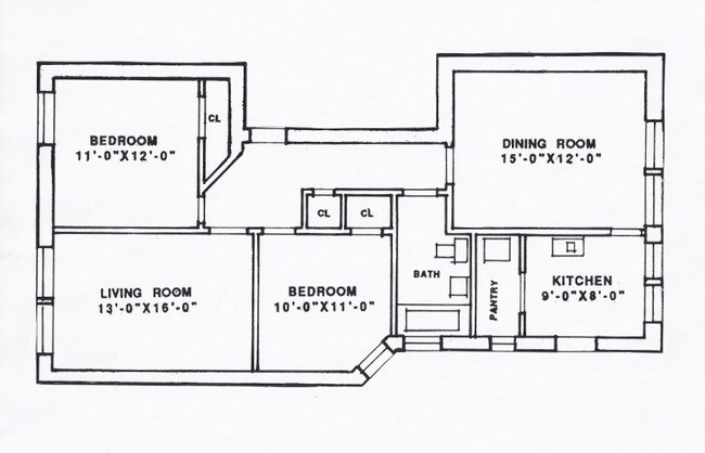 Floorplan - 437-59 W. Belmont Ave.