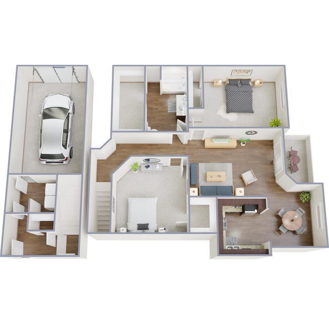 Floorplan - Richmond Towne Homes