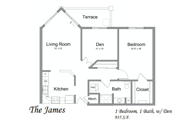 Floorplan - The Reserve of Geneva