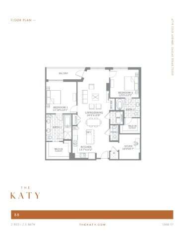 Floorplan - The Katy