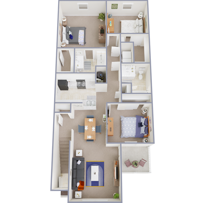 Floorplan - Arborwood Apartments
