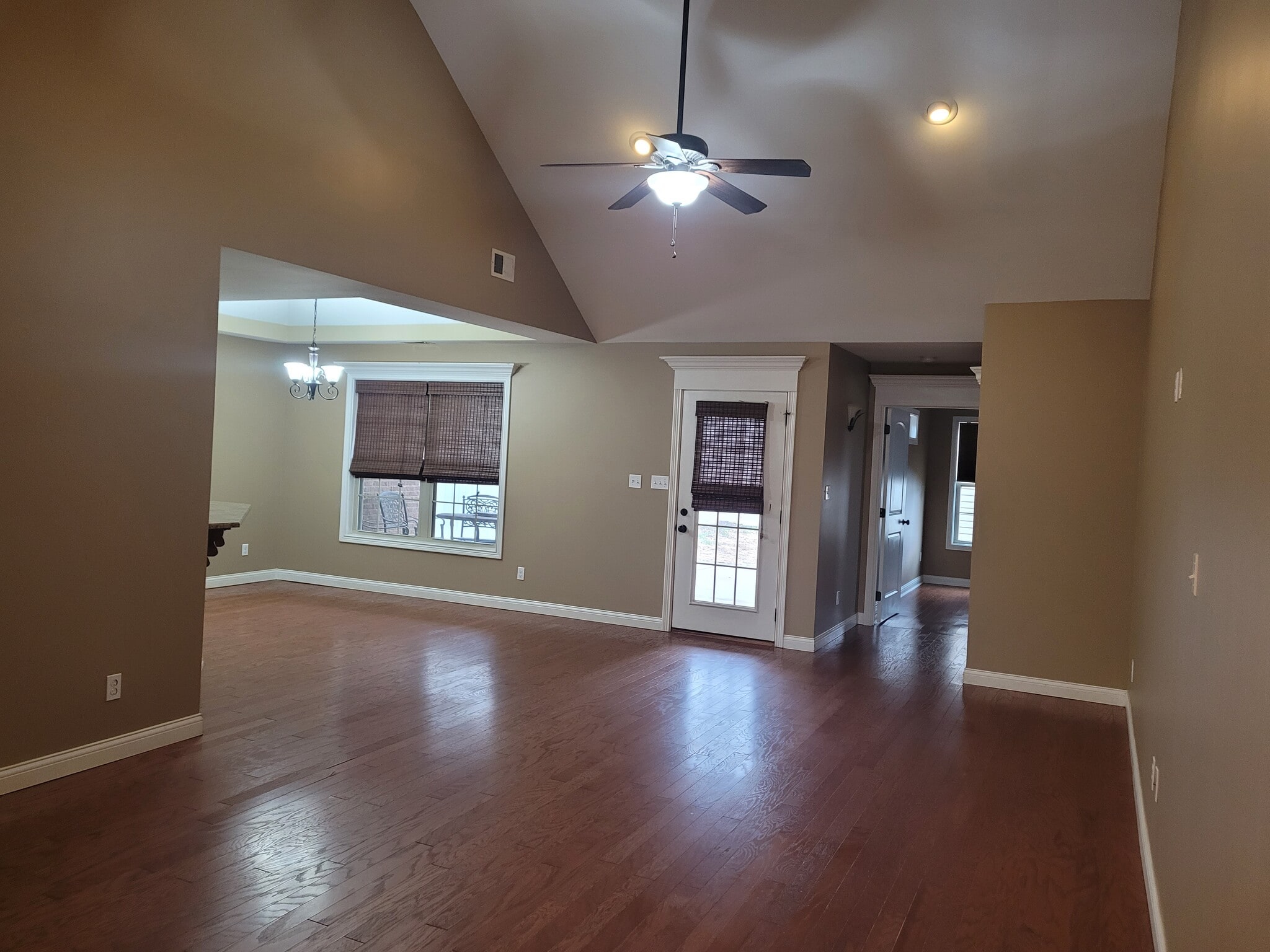 View from great room to dining area - 528 N 2nd St